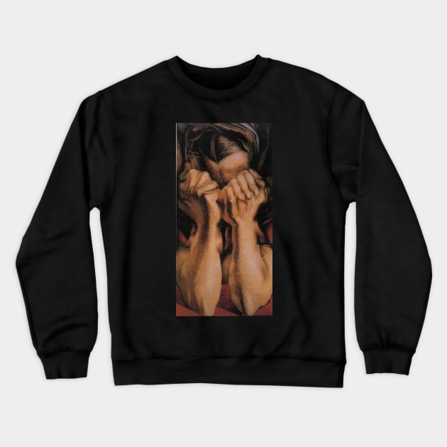 the sob 1939 - David Alfaro Siqueiros Crewneck Sweatshirt by Kollagio